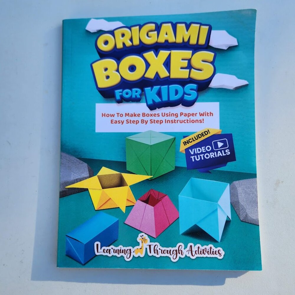 Origami Boxes For Kids Papercrafts Book Craft Paperback Book How To Make Boxes U